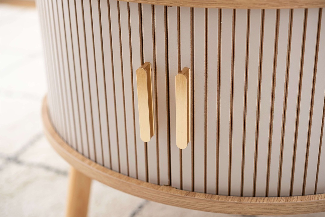 LIGNO（リグノ）｜ラウンドストレージテーブル