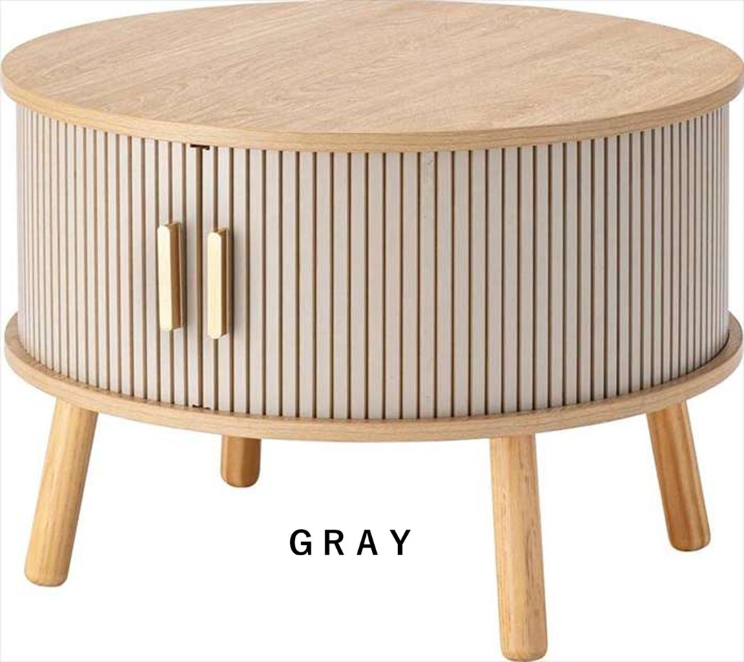 LIGNO（リグノ）｜ラウンドストレージテーブル