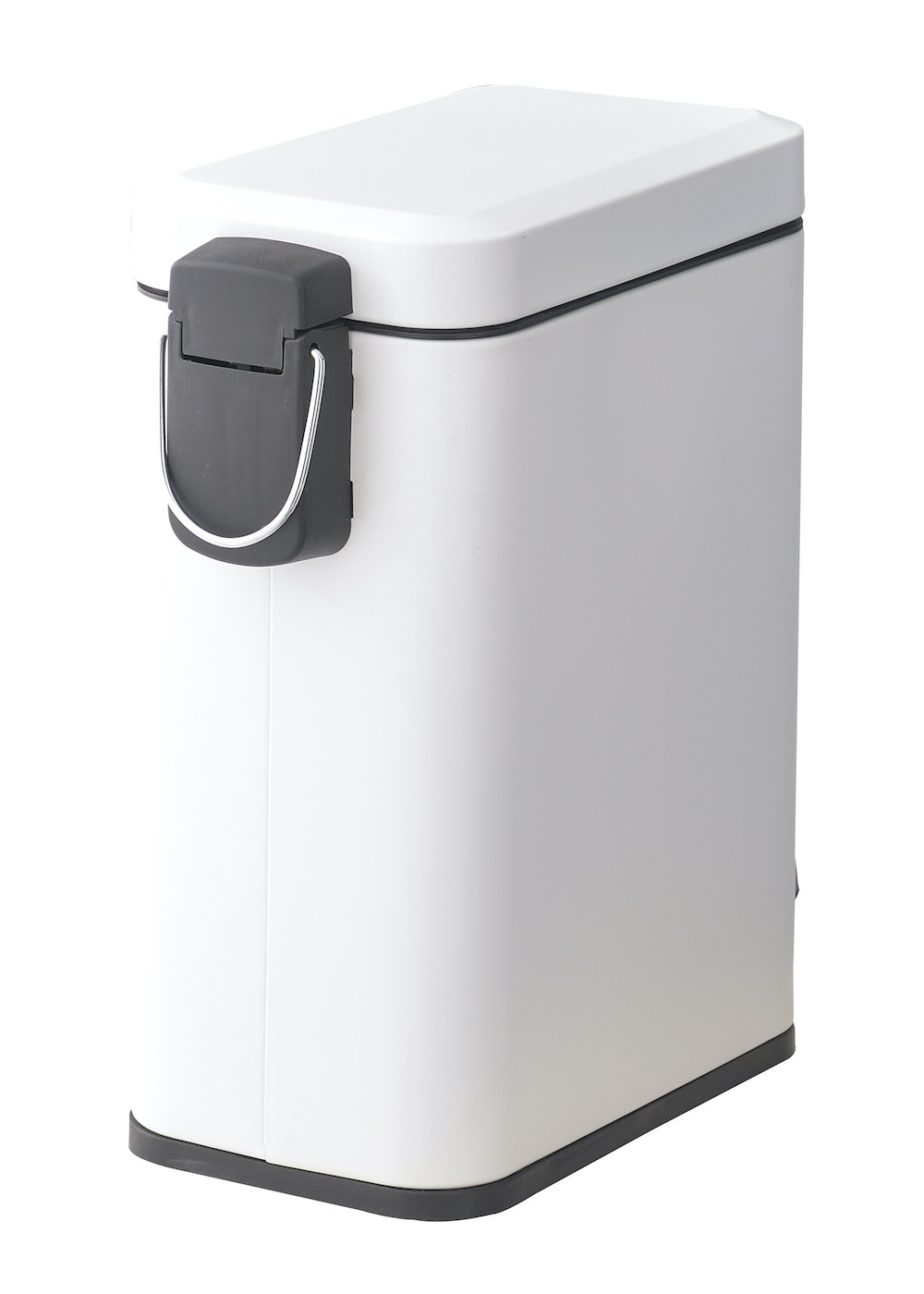 「トラッシュカン」マット仕上げの塗装が上品なシンプルなぺダル式ゴミ箱・ダストボックス