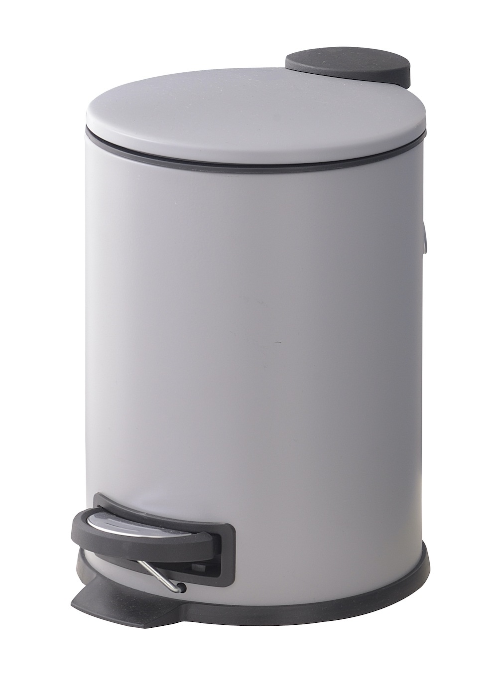 「トラッシュカン」マット仕上げの塗装が上品なシンプルなぺダル式ゴミ箱・ダストボックス