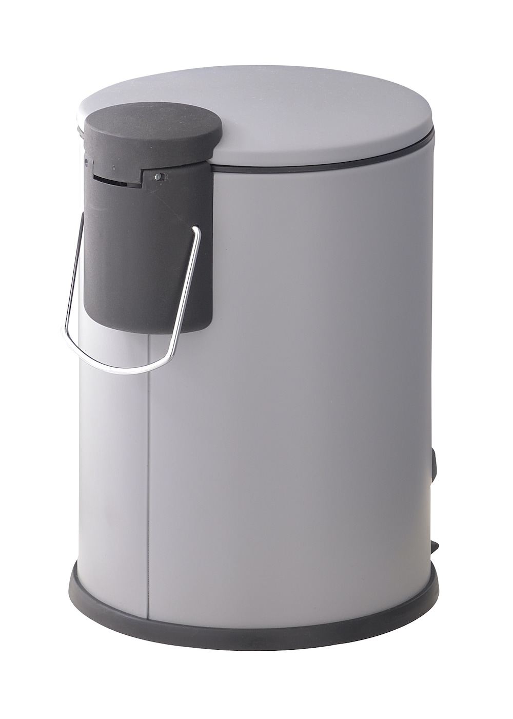 「トラッシュカン」マット仕上げの塗装が上品なシンプルなぺダル式ゴミ箱・ダストボックス