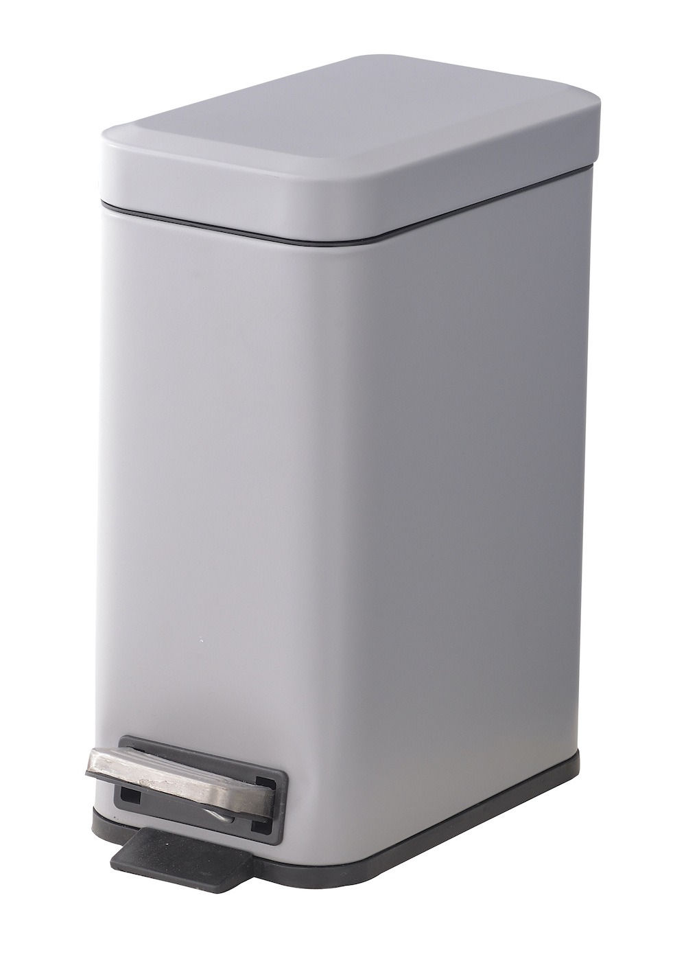 「トラッシュカン」マット仕上げの塗装が上品なシンプルなぺダル式ゴミ箱・ダストボックス