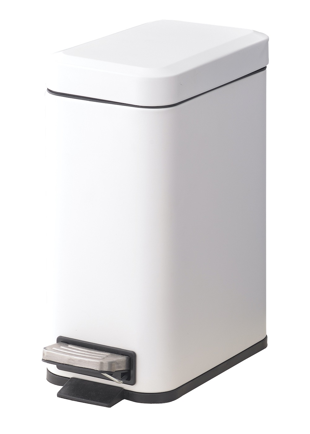 「トラッシュカン」マット仕上げの塗装が上品なシンプルなぺダル式ゴミ箱・ダストボックス