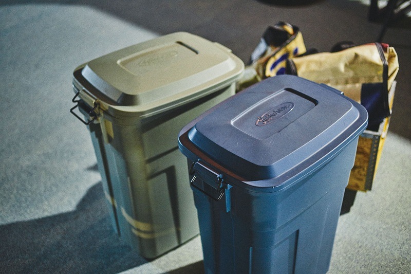 【トラッシュカン 30L】ゴミ箱 30リットル おしゃれ ごみ箱 ダストボックス トラッシュカン 屋外 分別 キッチン スリム