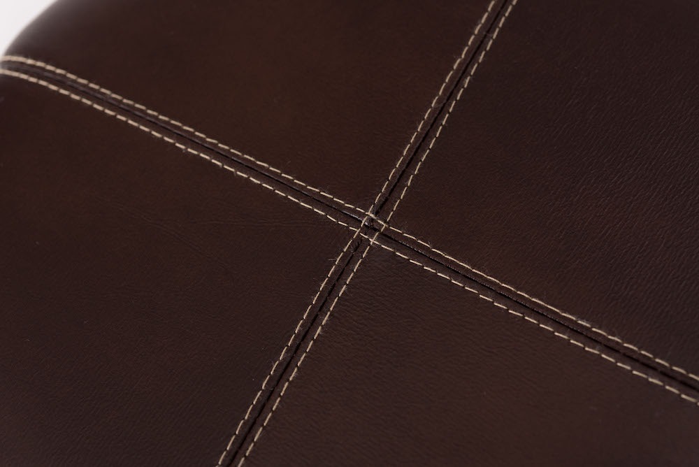 高級感のあるコーデュロイと本革でコンパクトな使い勝手抜群のスツール【benko】