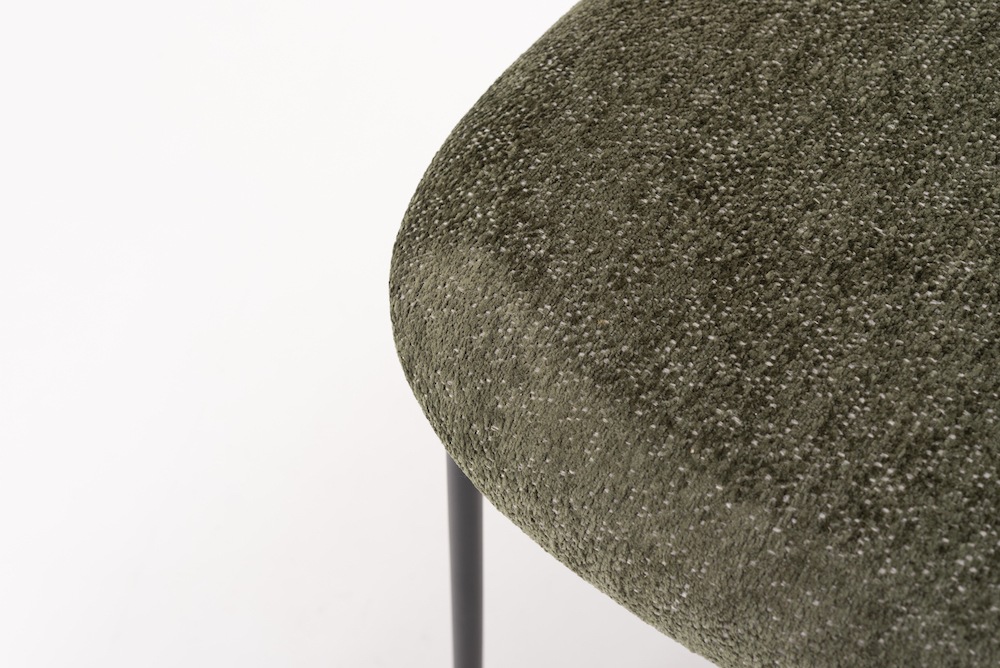 温かみのある３カラー「across chair」　背面クロスのシンプルなインダストリアルチェア