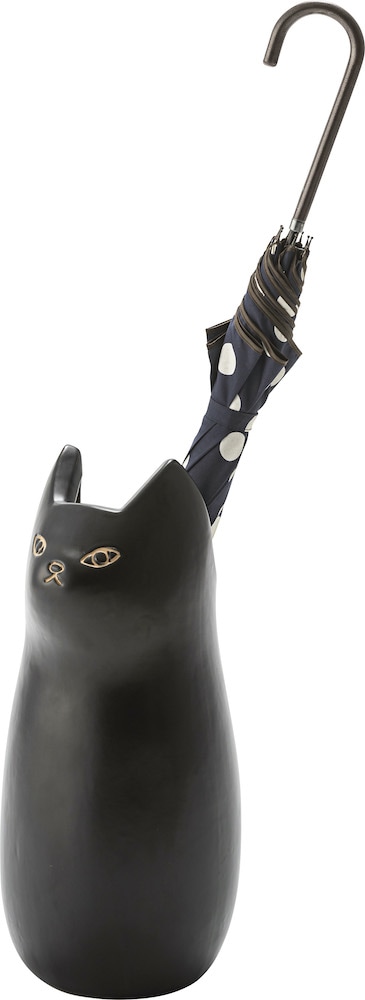 ■大人気■　新色登場!!　neko 傘立て　アンブレラスタンド 親ねこ　ねこ傘立て