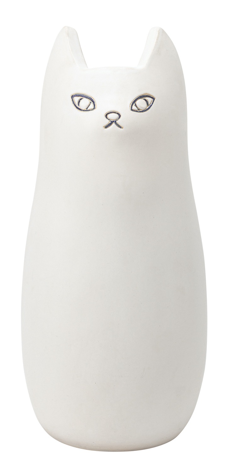 ■大人気■　新色登場!!　neko 傘立て　アンブレラスタンド 親ねこ　ねこ傘立て