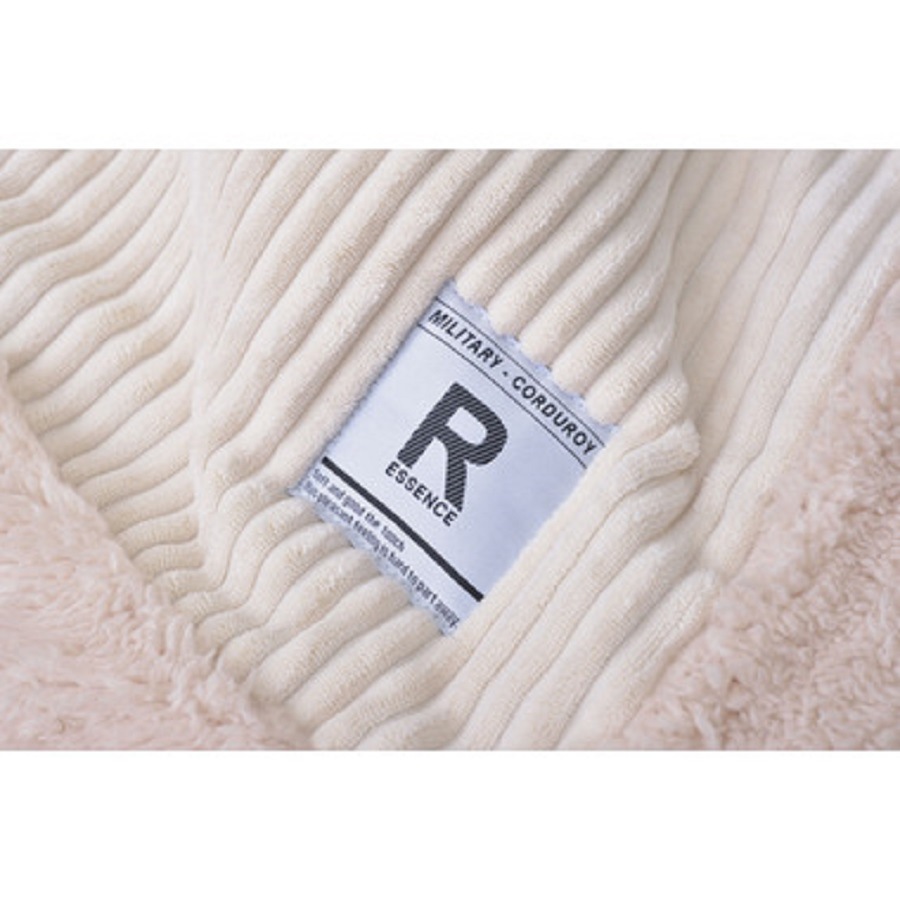 コーデュロイ　ボア　薄掛コタツ布団 　正方形　　KK-141BE