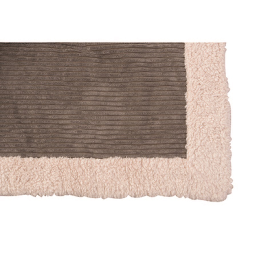 コーデュロイ　ボア　薄掛コタツ布団 　正方形　　KK-141BE