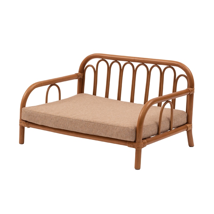 ラタン素材のペットベッド（犬ネコ用）クッションの通販 -【niki(ニキ)】