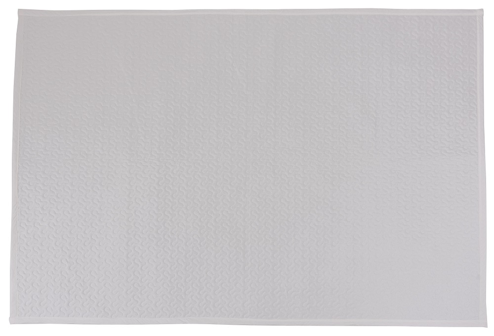 【洗濯機OK】お子様にも安心　コットン１００％のイブルラグ　190×130　夏用キルトラグ　　