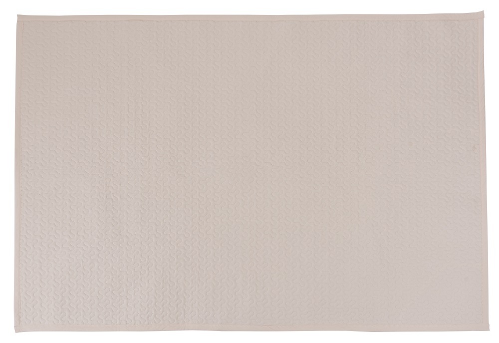 【洗濯機OK】お子様にも安心　コットン１００％のイブルラグ　190×130　夏用キルトラグ　　