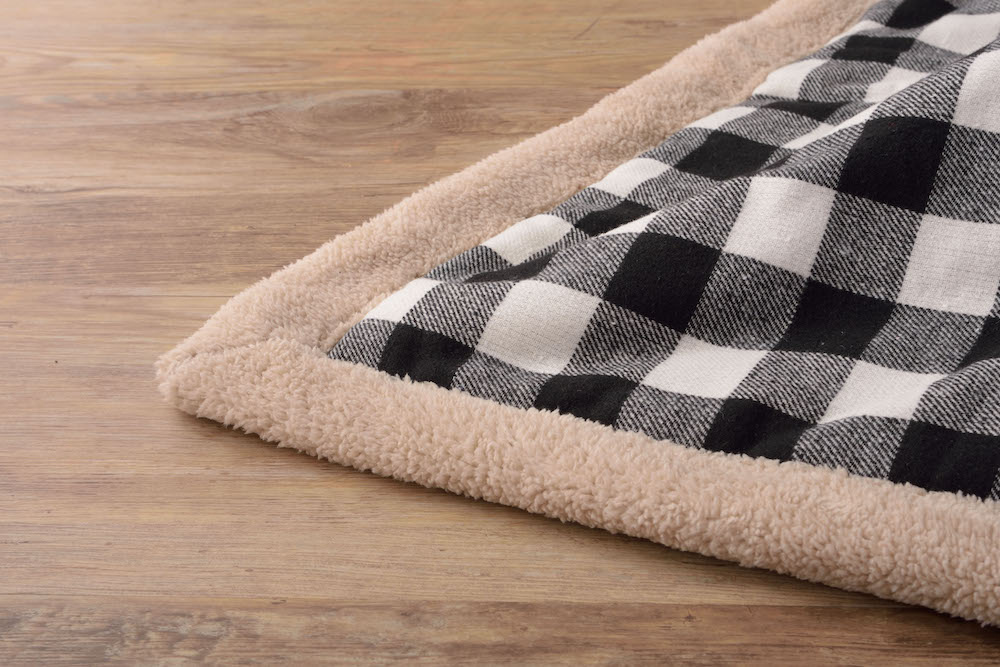 おしゃれ ふかふか かわいい 暖かい 長方形 こたつ布団 チェック柄ホワイト おしゃれ ふかふか かわいい 暖かい 長方形 こたつ布団 チェック