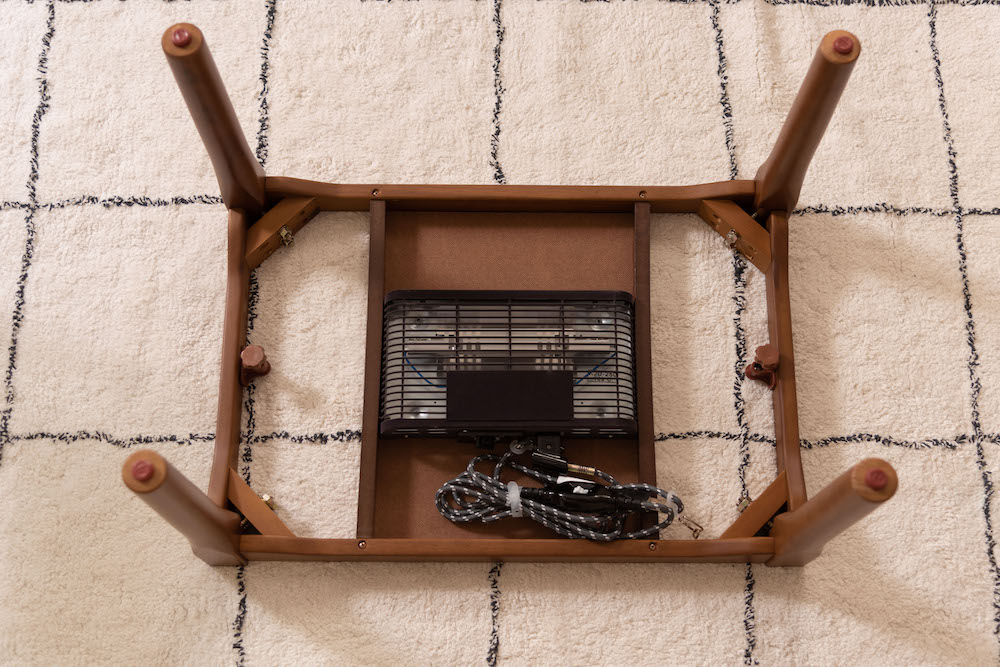 2WAYコタツテーブル（ブラウン）シーンに合わせて高さ変えられるコンパクトサイズのパーソナルコタツ