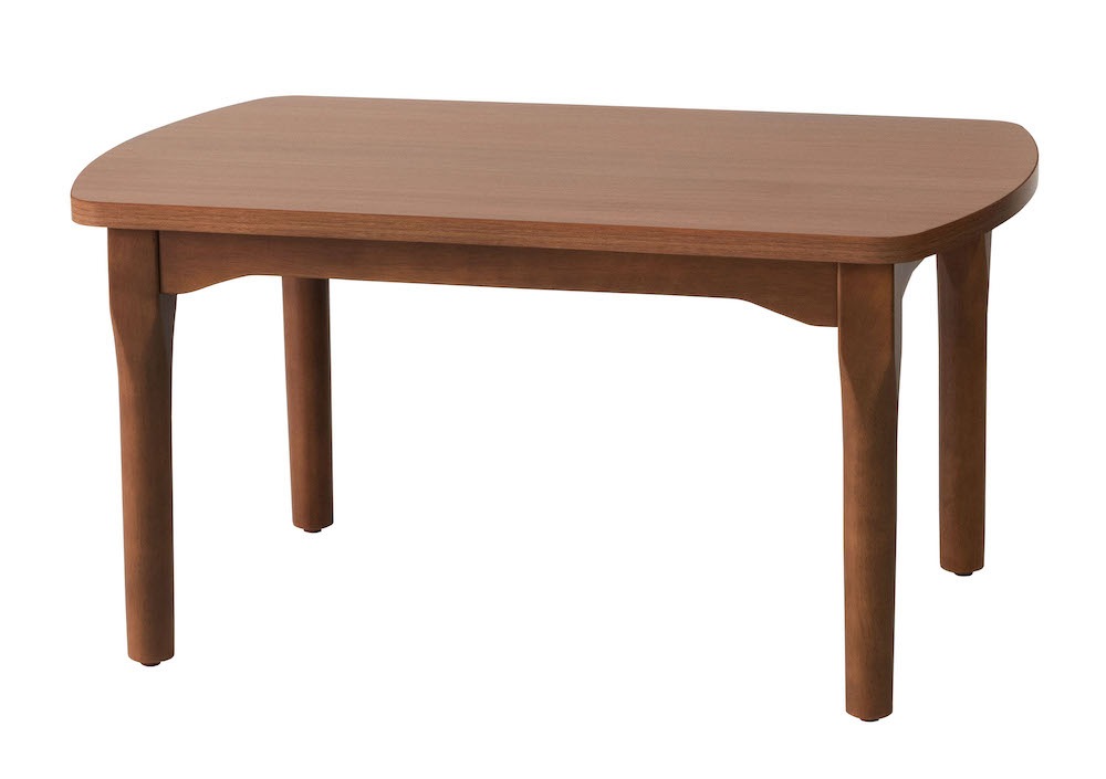 2WAYコタツテーブル（ブラウン）シーンに合わせて高さ変えられるコンパクトサイズのパーソナルコタツ