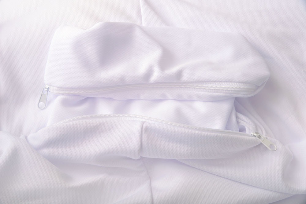 コーデュロイ調ビーズクッション ROOM ESSENCE幅30cm（グレー）