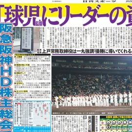 大阪版 2025年6月18日付 日刊スポーツバックナンバー