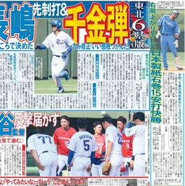 東北家庭版 2025年6月28日付 日刊スポーツバックナンバー