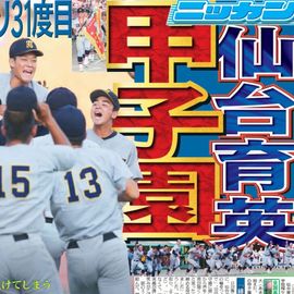 東北家庭版 2025年7月29日付 日刊スポーツバックナンバー