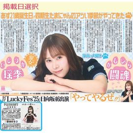 坂道の火曜日掲載8月(2025年)東京発行版 日刊スポーツ