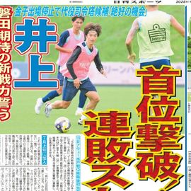 静岡版 2025年8月14日付 日刊スポーツバックナンバー