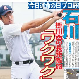 静岡版 2025年10月23日付 日刊スポーツバックナンバー