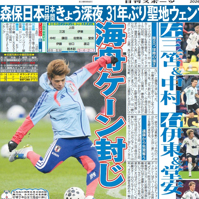 ����� 2026ǯ3��31���� �������ݡ��ĥХå��ʥ�С�