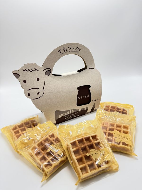 牛乳ワッフル　5個入
