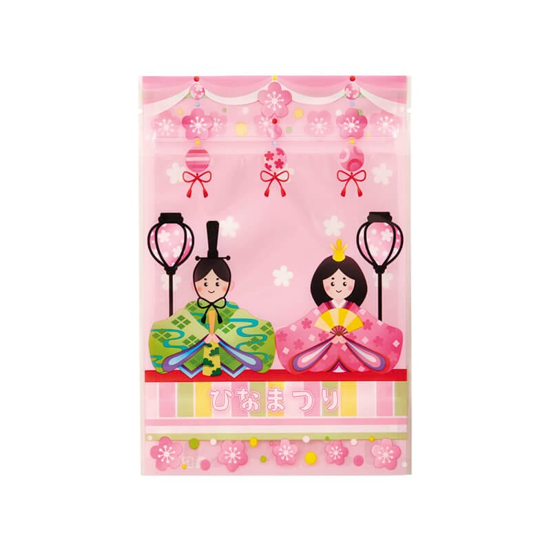 【付録冊子】ひな祭りSPECIAL PIN-UP BOOK セット 等 ひな祭り チャックスタンド袋S | 食品対応フィルム・袋,チャック付き