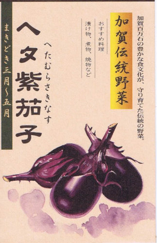 松下種苗 伝統野菜 ナス ヘタ紫茄子 2ml 【郵送対応】