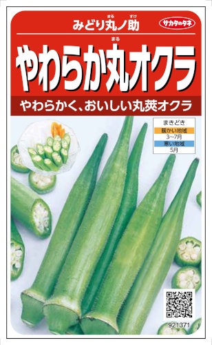 ただのオクラページ サカタのタネ オクラ みどり丸ノ助オクラ 12ml【郵送対応