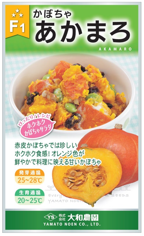 大和農園 カボチャ あかまろ 約10粒【郵送対応】 | 【メーカー名から