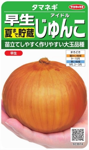 サカタのタネ 早生タマネギ アイドルじゅんこ 2.5ml【郵送対応
