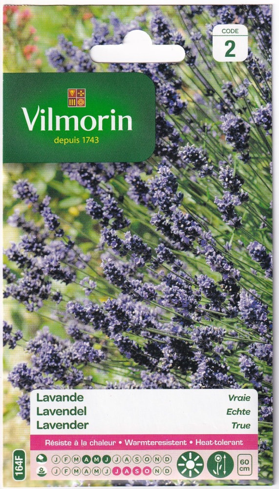 Vilmorin（フランス） ラベンダーのタネ[内容量：1.5g] | 【メーカー名