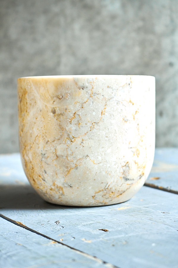 Marble Pot White