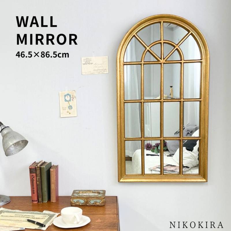 アンティーク雑貨　ミラー　窓 アンティーク雑貨 ミラー 窓