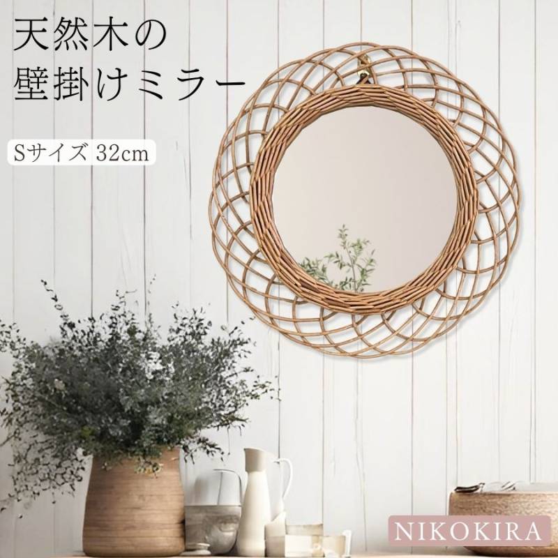 バラ装飾の楕円形壁掛け鏡 バラ装飾の楕円形壁掛け鏡 【公式通販】