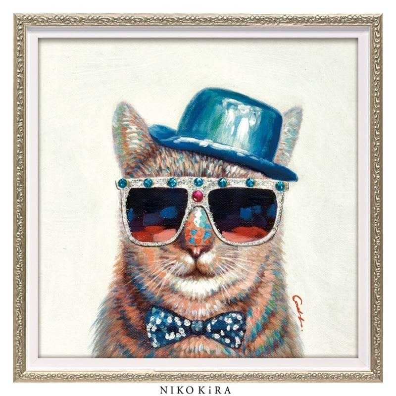 オイル ペイント アート 「ボス Sサイズ」 絵画 名画 アートパネル 