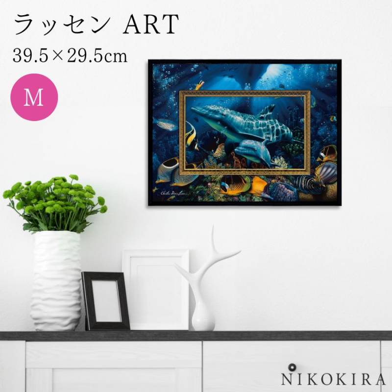 クリスチャン リース ラッセン ビッグアート 「ミラクル オブ ライフ3
