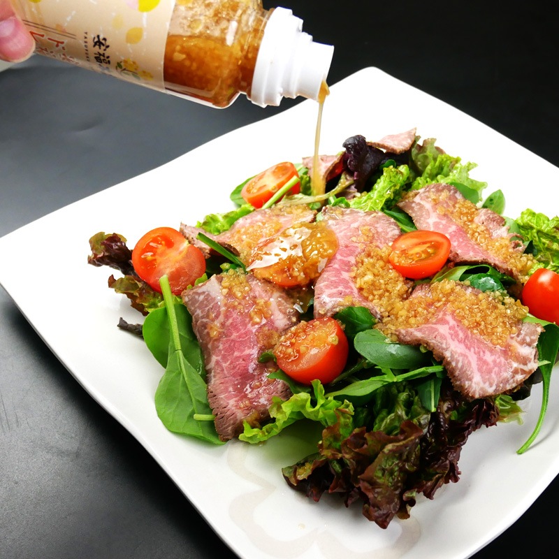 安福ドレッシング 200g 日向夏ドレッシング 肉のひぐち直営焼肉レストラン【安福】サラダ 調味料