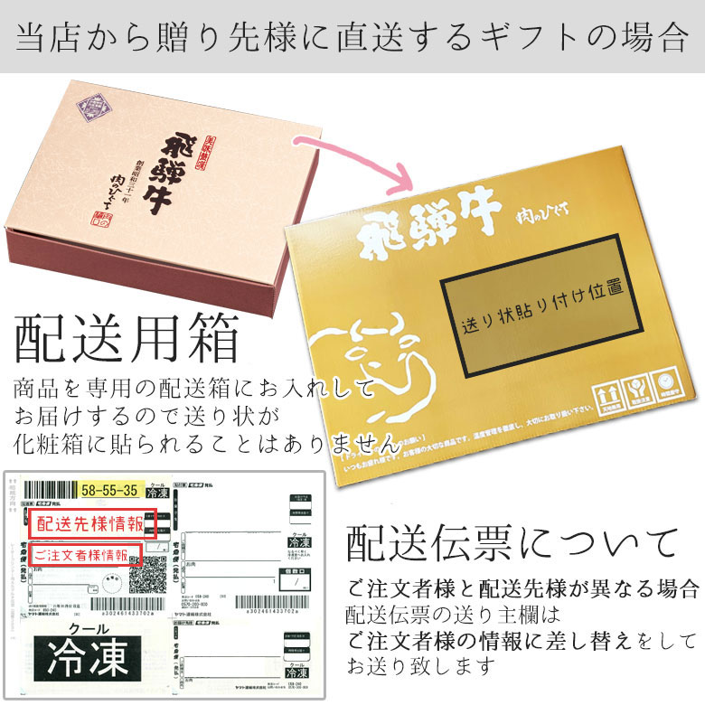 飛騨牛 もも・かた スライス 200g ＆ 肩ロース スライス 200g すき焼き 食べ比べセット ●化粧箱入 ●送料無料●A4A5等級