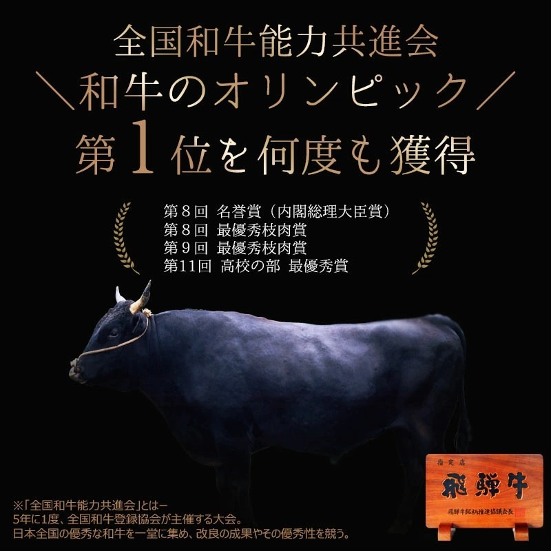 焼肉 《メガ盛り》 飛騨牛 カルビ 500g ＆ もも・かた（赤身） 500g 合計 1kg 焼肉用 送料無料