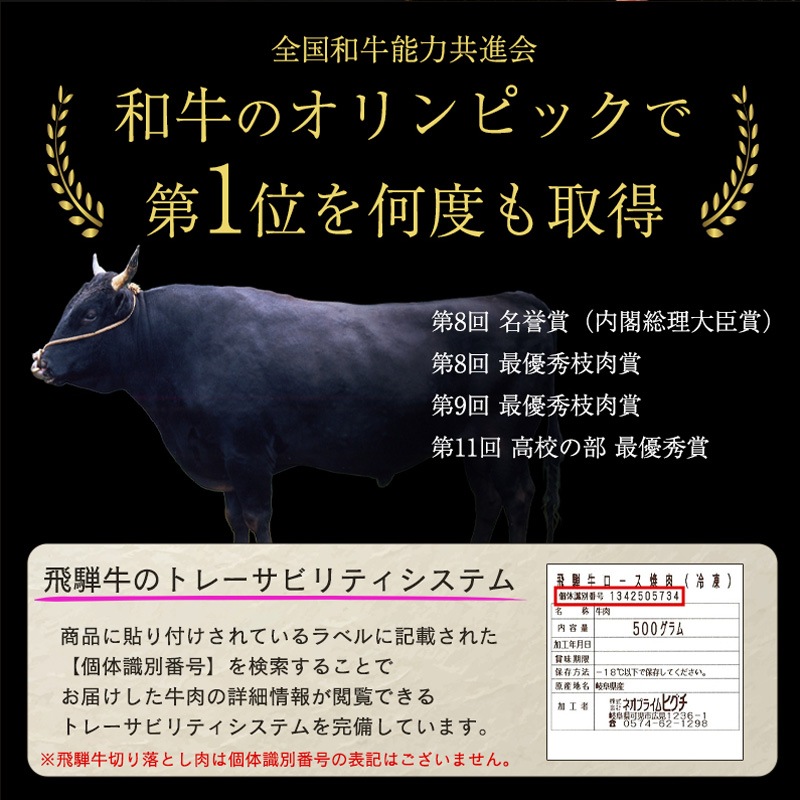 【送料無料】飛騨牛 焼肉 メガ盛り 1kg（かたロース500g＆赤身500g）A4・A5等級 食べ比べセット BBQ 焼き肉 お取り寄せ ギフト
