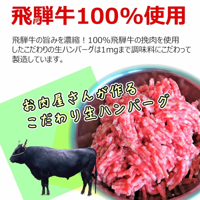 飛騨牛グルメセット　～美味三味～ コロッケ1袋、ミンチカツ1袋、生ハンバーグ3個 発砲スチロール・化粧箱入りギフトセット