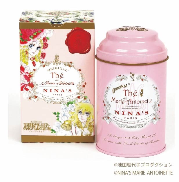 ベルサイユのばら展edition ニナスオリジナル マリー アントワネット ティー リーフ 100g ニナス公式通販 ベルサイユのばら展edition ニナスオリジナル マリー アントワネット ティー リーフ 100g ニナス公式通販