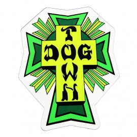 Dogtown Skateboards (ɥå) ƥå  Sticker Cross Logo 4