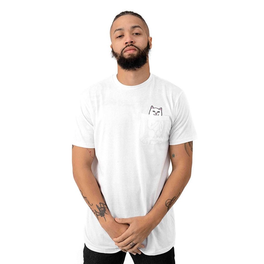 RIPNDIP (リップンディップ) Tシャツ Lord Nermal Pocket T