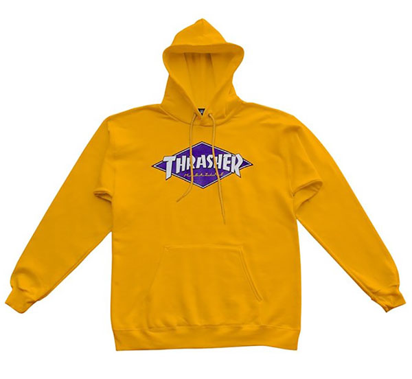 Thrasher (å㡼) US ѡ ץ륪С Diamond Logo Hood Gold