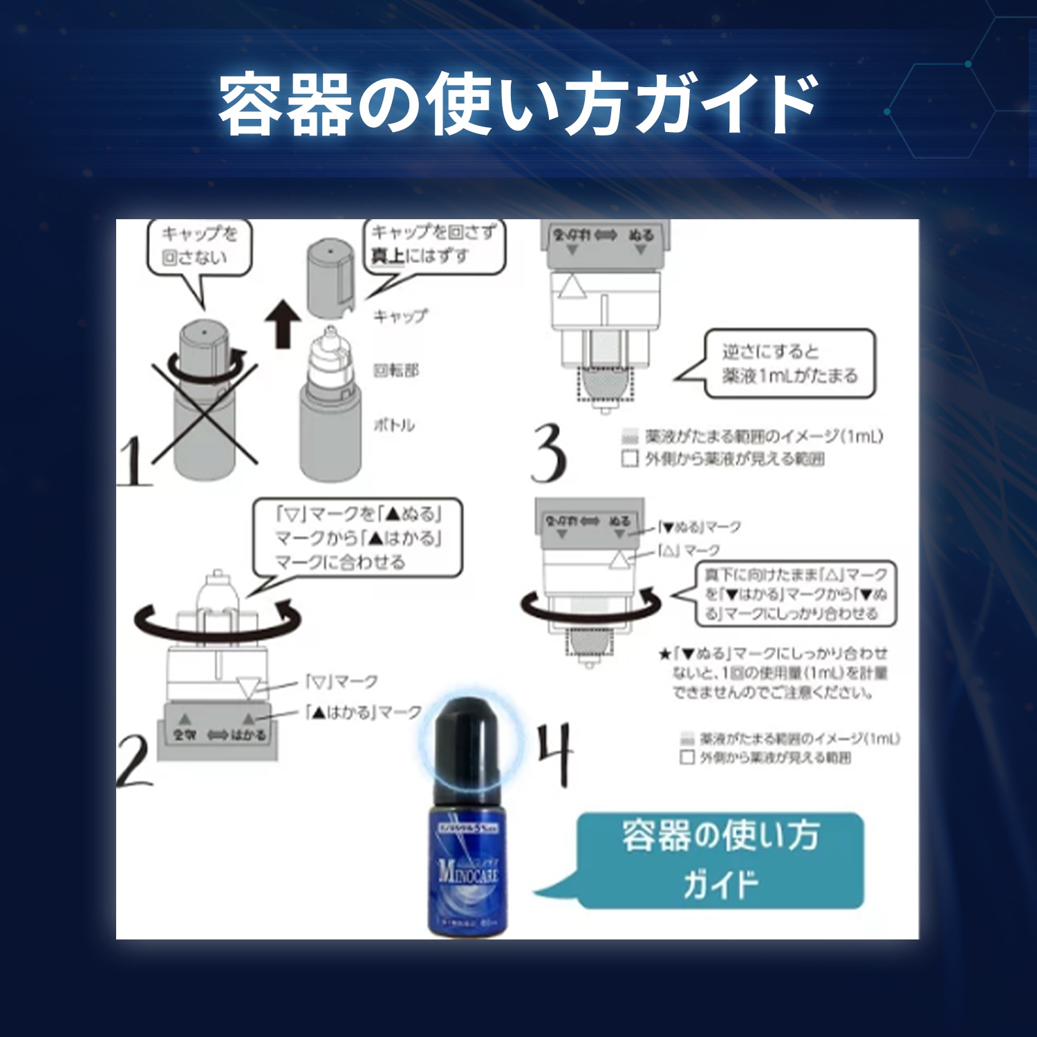 【第1類医薬品】ミノケア 10本セット 300日分 60ml | 発毛剤 育毛剤 ミノキシジル 国内最大濃度 5% 壮年性脱毛症 日本製